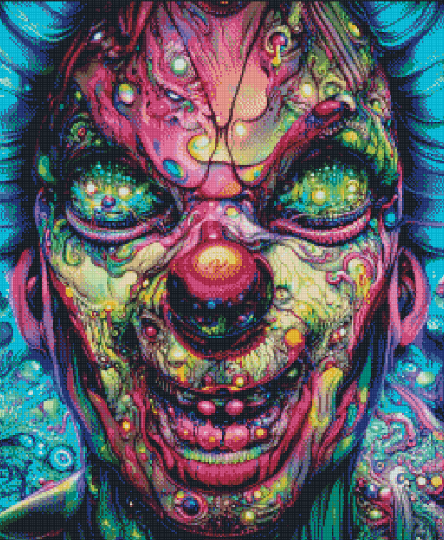Full Round/Square Diamond Painting Kits | Monster 40x50cm 50x70cm G