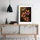 5D DIY Diamond Painting Kit - Full Round - Orange Flower Dragonfly