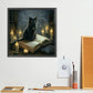 Diamond Painting - Full Round / Square - Black Cat Reads Book
