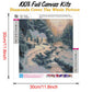 5D DIY Diamond Painting Kit - Full Round - Snow Scene