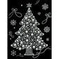 DIY Pearl Painting With Frame - Handmade Self-Adhesive Pearls - Xmas Tree (30*40cm)