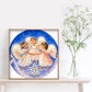 Angel 11CT Stamped Cross Stitch (36*36CM)