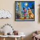 Diamond Painting - Full Round / Square - Dog and Girl H