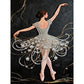 DIY Pearl Painting With Frame - Handmade Self-Adhesive Pearls - Girl (30*40cm) B