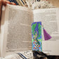 DIY Dragon Special Shaped Diamond Painting Leather Tassel Bookmark Crafts