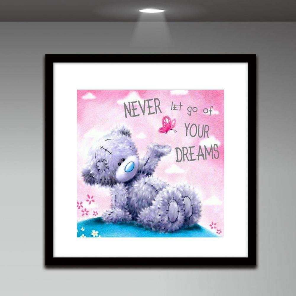 5D DIY Diamond Painting Kit - Full Round - Bear