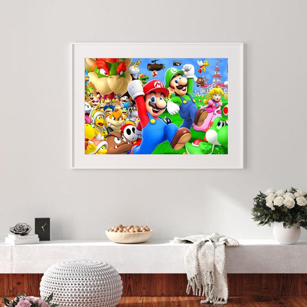 Diamond Painting - Full Round - Super Mario C