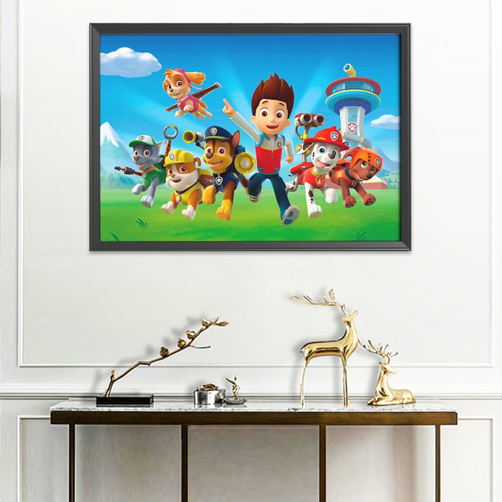 11ct Stamped Cross Stitch - Dog Team (30*40cm)