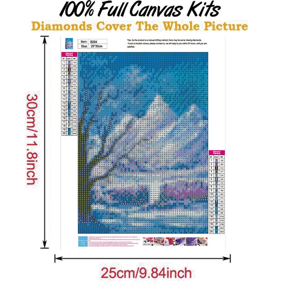 Diamond Painting - Full Round - Snow Mountain B