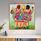 5D DIY Diamond Painting Kit - Full Round - Cartoon Women