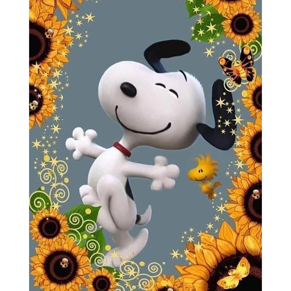 Happy Snoopy 5D Diamond Painting