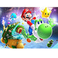5D Diy Diamond Painting Kit Full Round Beads Super Mario