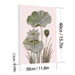 DIY Pearl Painting With Frame - Handmade Self-Adhesive Pearls - Lotus (30*40cm)