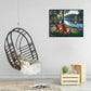 Relax Lake Hand Painted Artwork Canvas Digital Oil Art Picture Craft Home Wall Decor