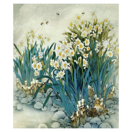 11ct Stamped Cross Stitch Blooming Flowers(40*50cm)