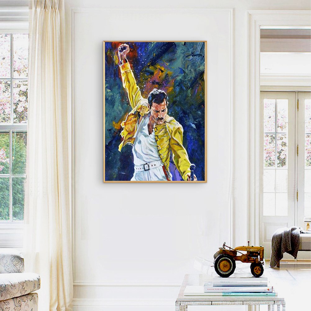 Diamond Painting - Full Round - Famous Star