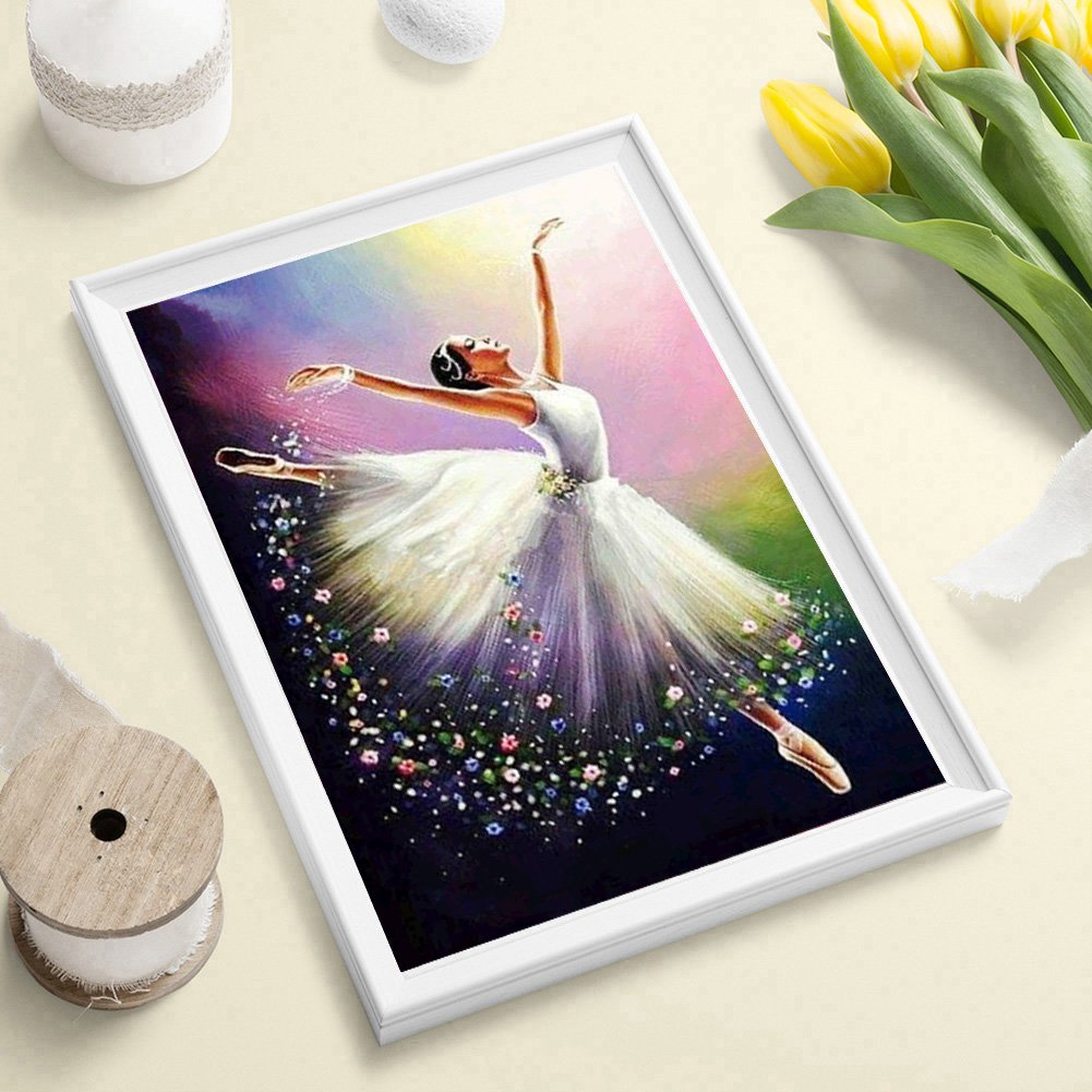 Diamond Painting - Full Round - Ballet Girl A