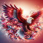 5D DIY Diamond Painting Kit - Full Round / Square - Red Eagel