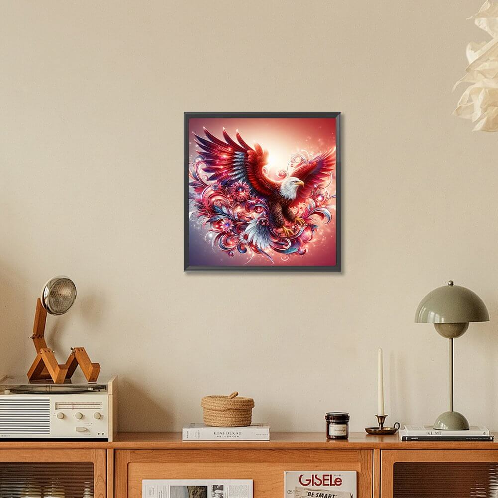 Red Eagel 5D DIY Diamond Painting Kit