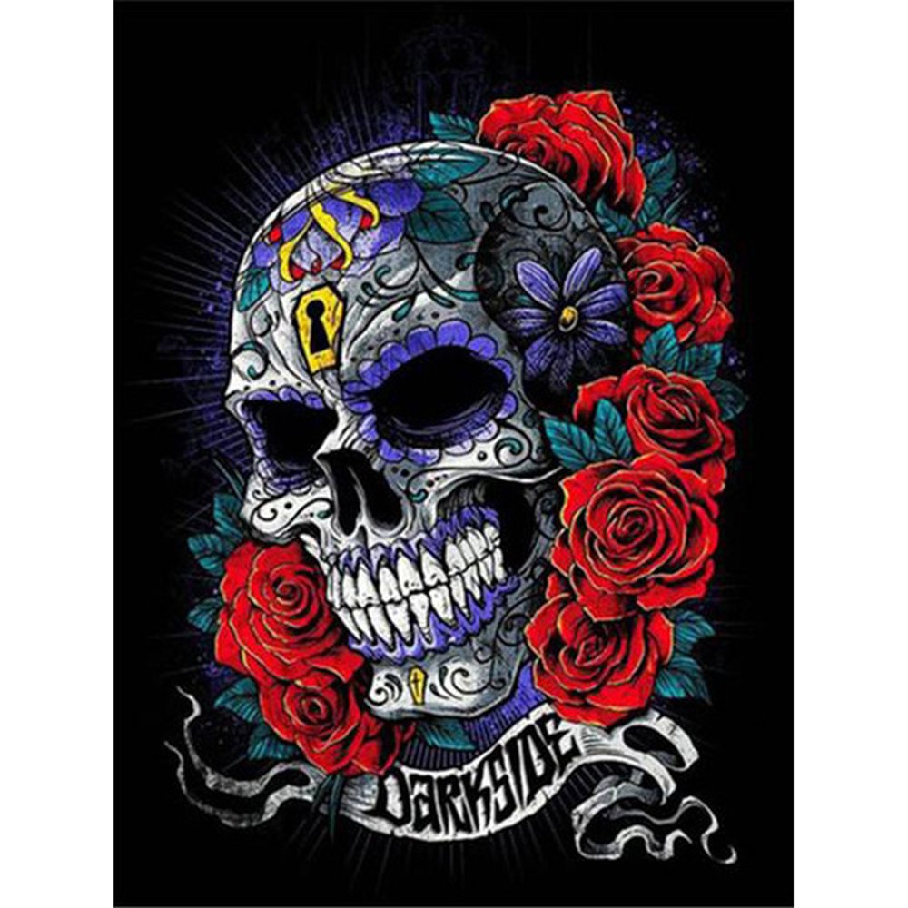 Diamond Paintings Art Full Drill Skull Head
