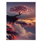 5D DIY Diamond Painting Kit - Partial Round - Cliff Tree