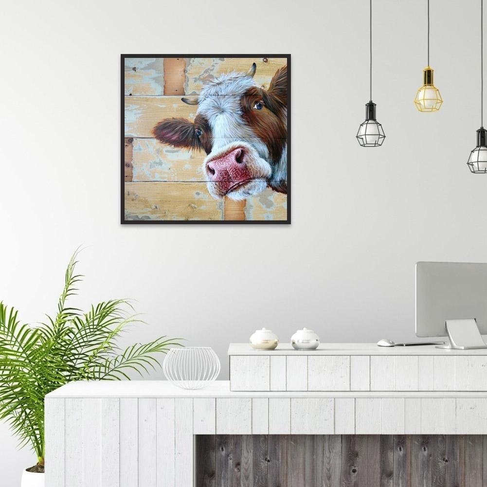 Diamond Painting - Full Round - Cow B