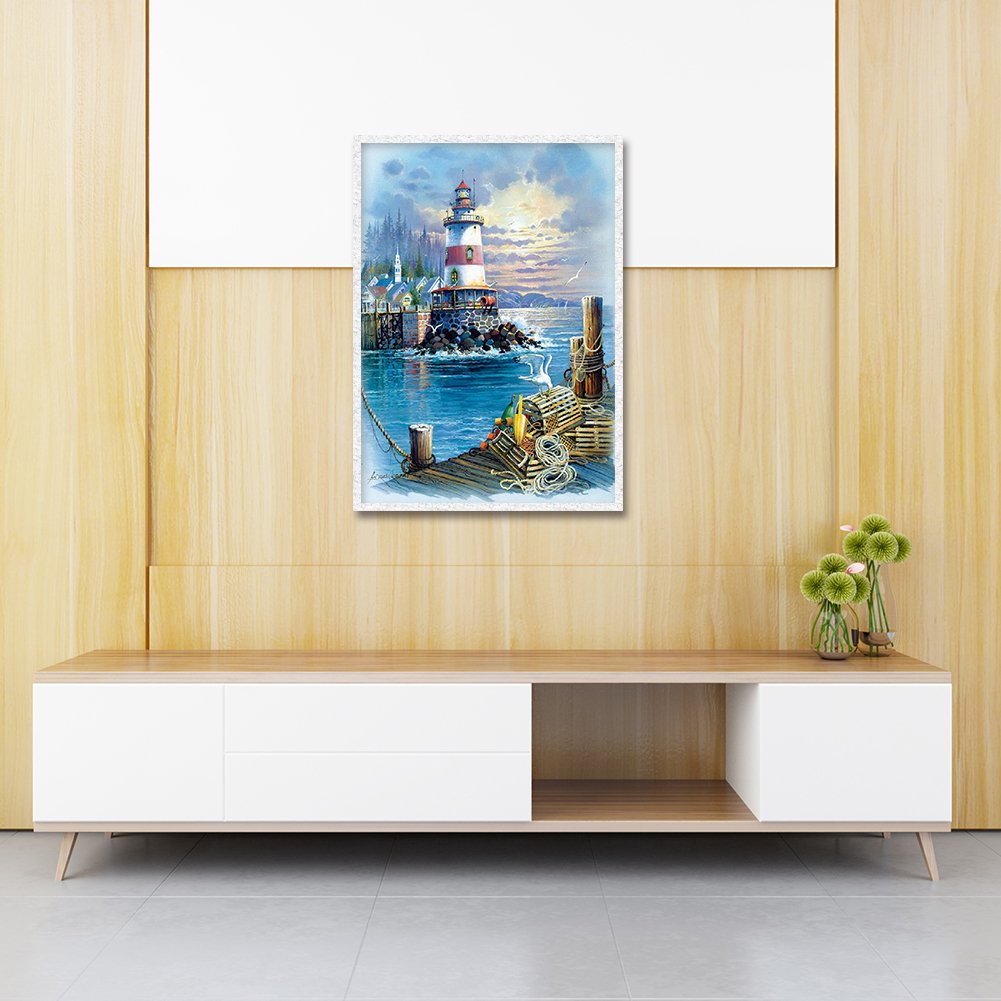 Diamond Painting - Full Round - Lighthouse F