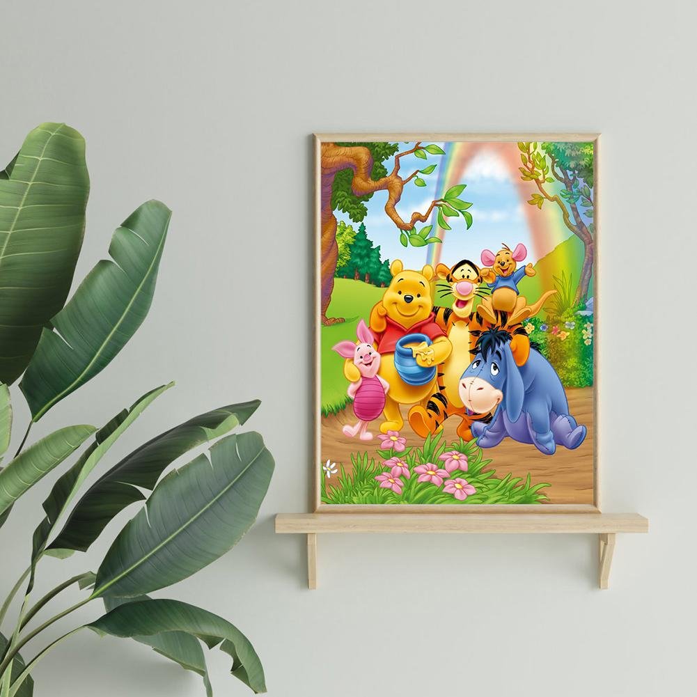 Diamond Painting - Full Round - Winnie Family