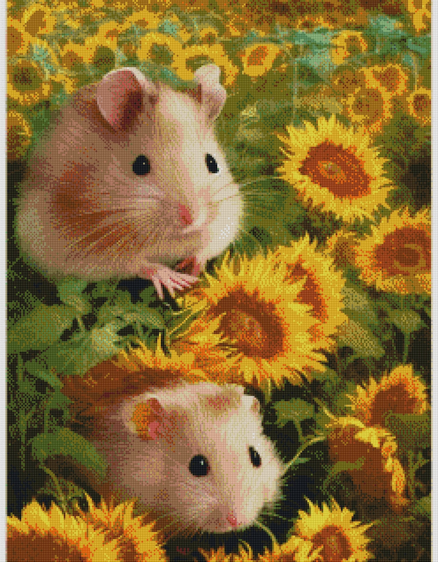 Full Round/Square Diamond Painting Kits | Hamster 50x70cm 60x80cm