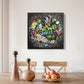 11ct Stamped Cross Stitch - Fight Coronavirus (40*40cm)