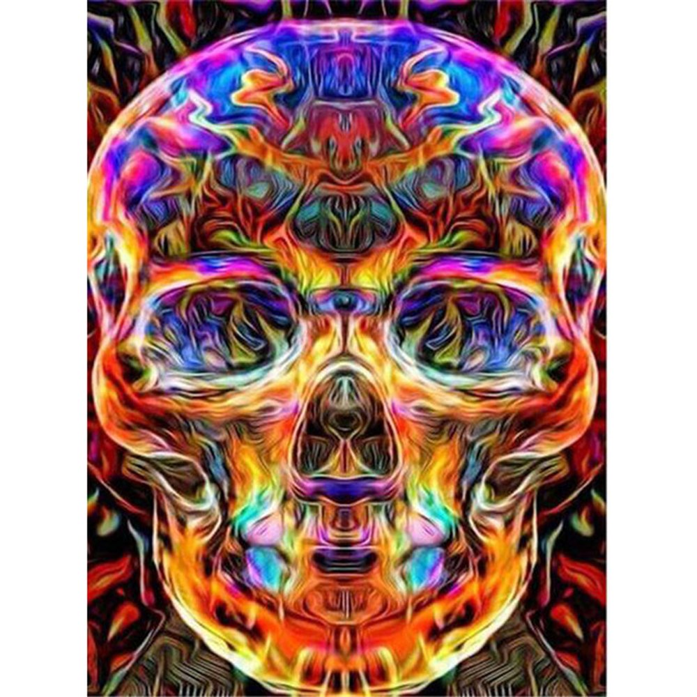 Diamond Paintings Art Full Drill Skull Head