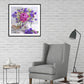 Diamond Painting - Full Round - Purple Flower B