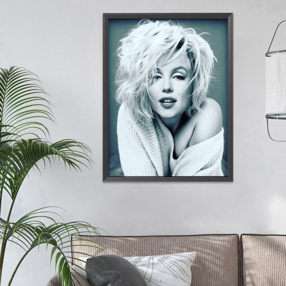 11ct Stamped Cross Stitch - Marilyn Monroe(40*50cm) B