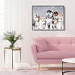 Diamond Painting - Full Round - Dog Family