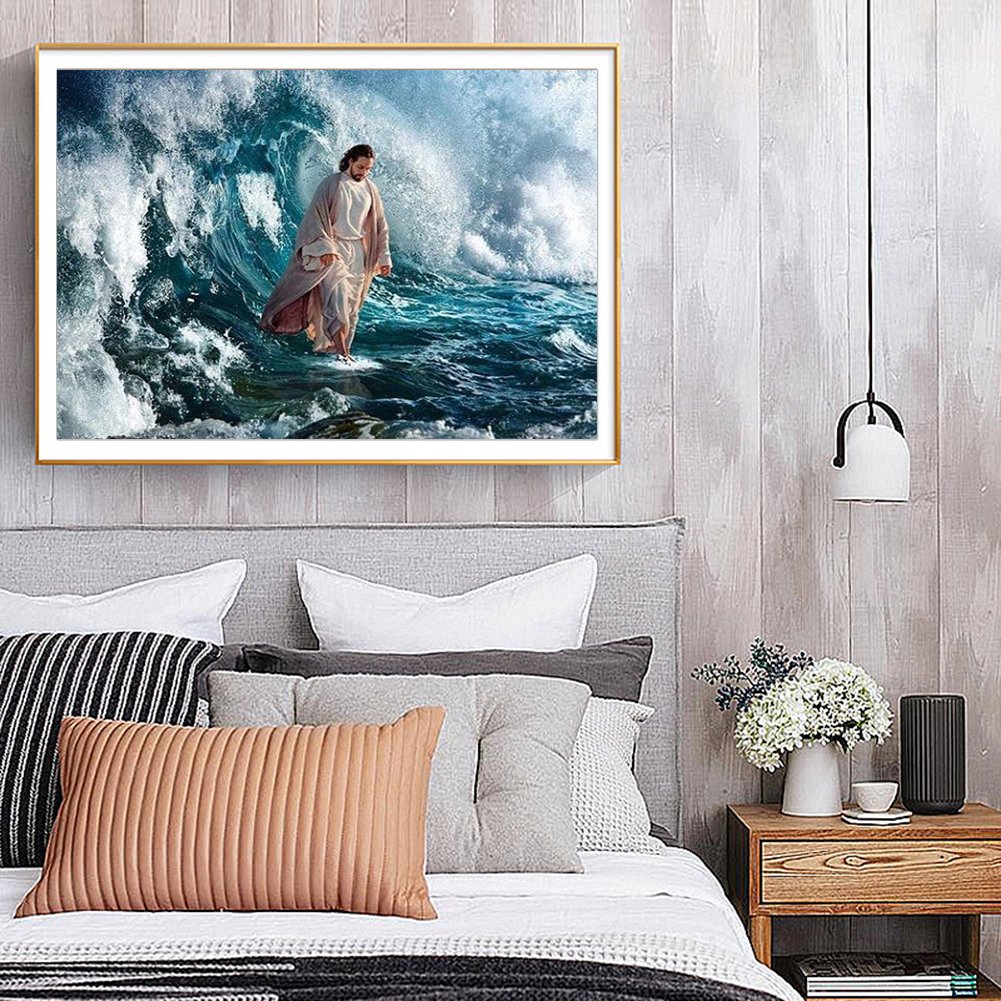 Diamond Painting - Full Round - Jesus 4