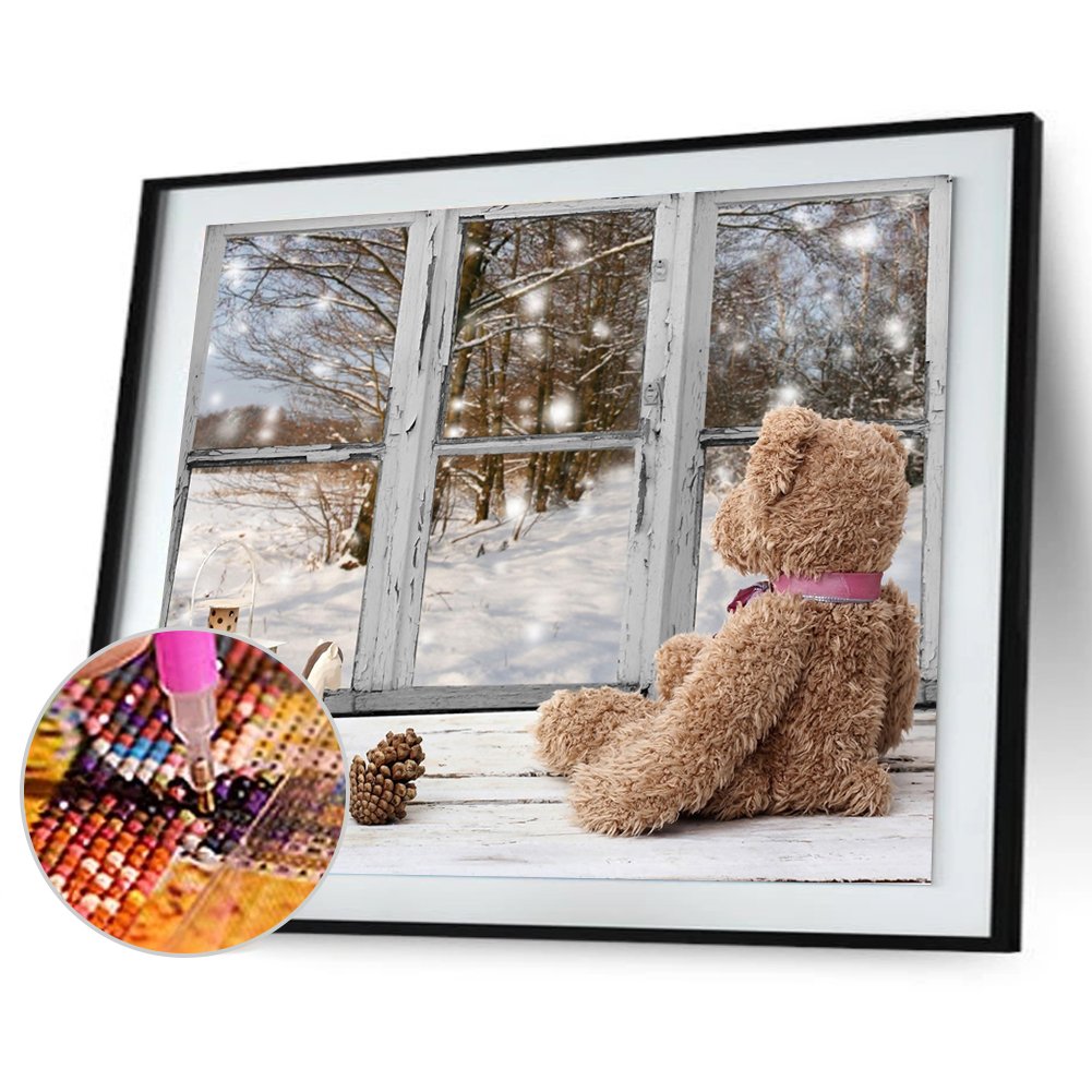 Diamond Painting - Full Round - Bear C