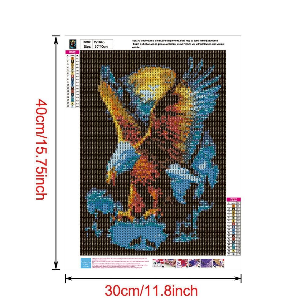 Diamond Painting - Full Round - Martial Eagle