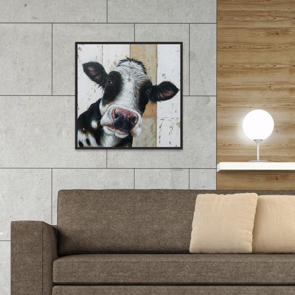 Diamond Painting - Full Round - Cow A