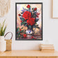 11ct Stamped Cross Stitch - Red Flower (40*50cm)