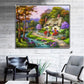 5D DIY Diamond Painting - Full Round - Countryside House