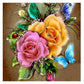 11ct Stamped Cross Stitch Flower(36*36cm)