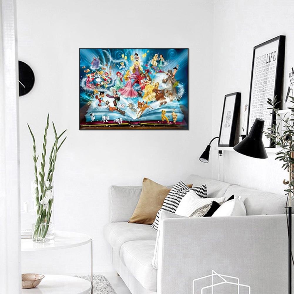 Princess Diamond Painting - Full Round - The Happiest Place On Earth