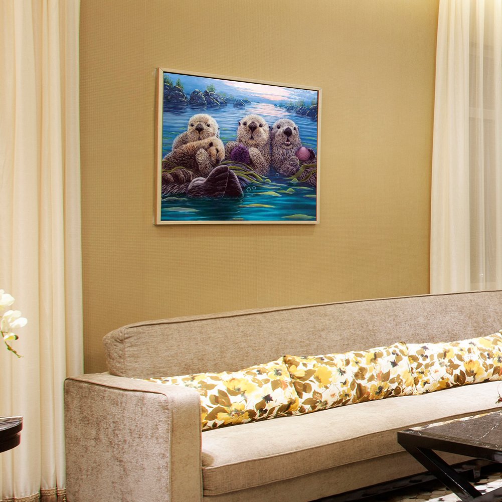 Diamond Painting - Full Round - Otter