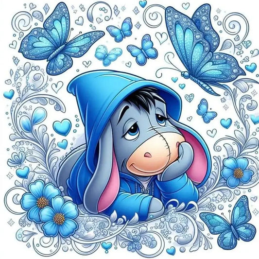 eeyore cartoon animation diamond art kit