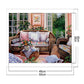 11ct Stamped Cross Stitch -Garden House(50*40cm)