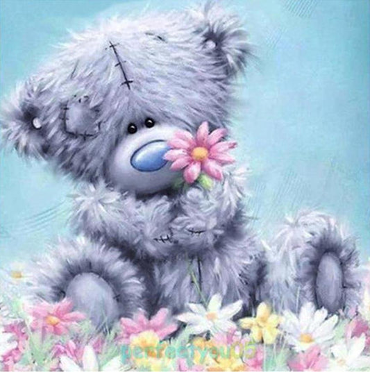 Diamond Painting - Full Round - Teddy Bear A