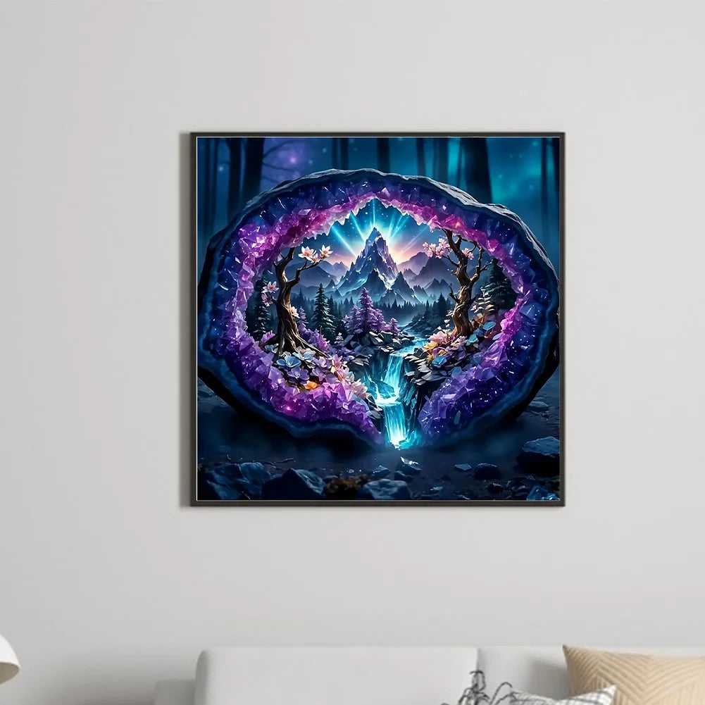 Diamond Painting - Full Round / Square - Amethyst View