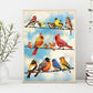 Diamond Painting - Full Round - Birds D