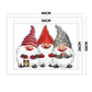11CT Stamped Cross Stitch - Goblin Gnome(30*40cm) A