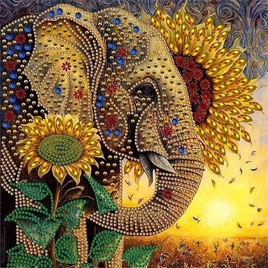 Elephant Crystal Rhinestone Diamond Art